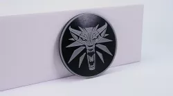 Witcher Wolf School Logo Magnet