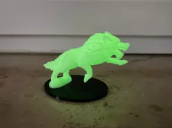 Wolf Pounce with Base