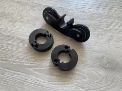 Wäscheständer Räder/Fuß - Clothes horse wheels/feet