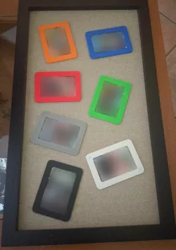Xiaomi/HP Printer Picture Frame with magnets!