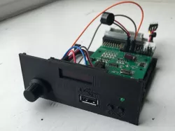 ZX Spectrum +3, Amstrad CPC6128/664/FD-1 & Tatung Einstein GoTek USB Floppy Emulator Internal Caddy (3" Drive Replacement)