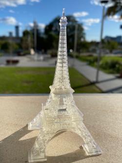 STL file Wall Decoration Eiffel Tower・3D printing template to