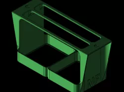 3D Printable 4010 Cooling Fan Bracket