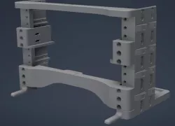 3D Printed Mini Server Rack