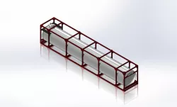 45 ft iso tank fuel container
