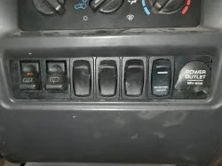 97-01 Jeep Cherokee XJ Switch Panel