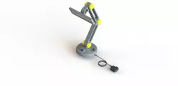 Adjustable desk lamp
