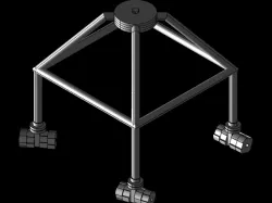 Advanced light weight lunar gantry (ALLGO)