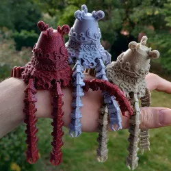 Ancient Guardian Articulated from Zelda BOTW