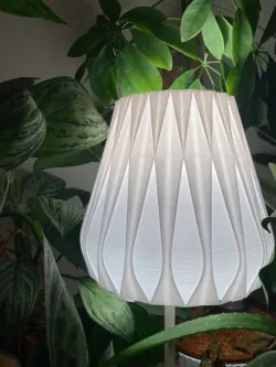 Bedside lamp lamella