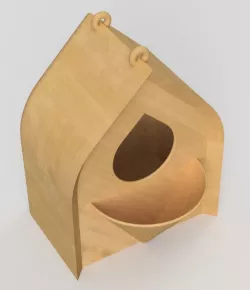 Bird house and feeder