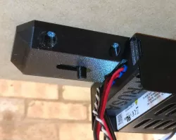 Black PSU lock for Prusa Printer Enclosure V2