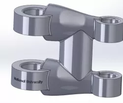 Bracket casting (SolidWorks)