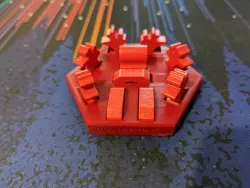 Catan Traders & Barbarians Game Pieces Holder