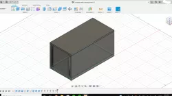 Computer wire management box