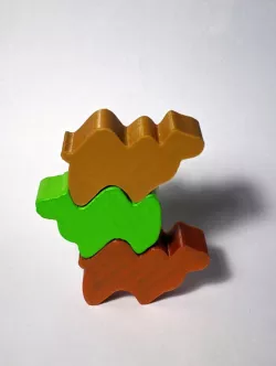Crazy Camels for first edition of Camel Up board game