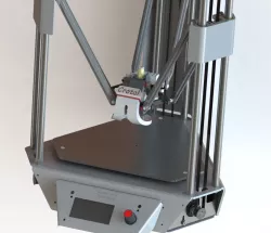 Crotal Micro Delta Rework E3D V6 fan duct 