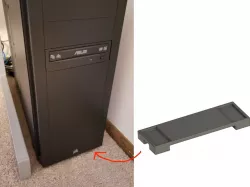 Desktop Computer Riser/Stand for Rugs