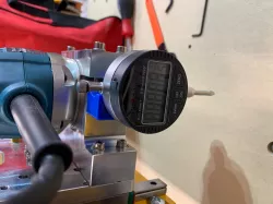 Dial Indicator Bracket for CNC Router Spindle Clamp