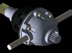 Differential Gearbox Assembly