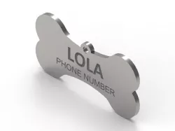 Dog Tag Bone