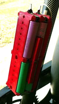 eBike Water bottle 18650 case