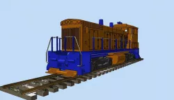 EMD SW1500 Ech O with Diesel sound