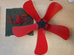 Fan blades replacement