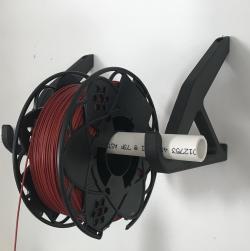 Wall Control Spool Holder Small by TiltedMag, Download free STL model