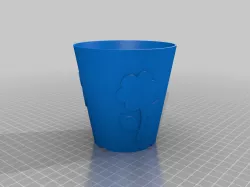 "Flower" Flower Pot