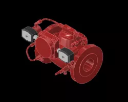 FMC CONTROL VALVE (M-210) 3"-150#