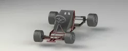 Full functional Go-Kart model