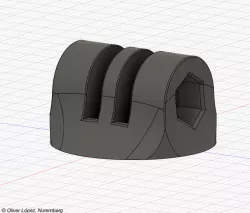 GoPro Mount Base (import this into your GoPro Mount design)