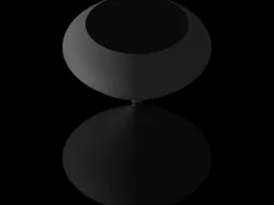 Gravity simulation of sand