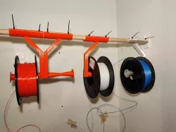 Hanging MMU2S Spool Holder - Customizable / Open Source