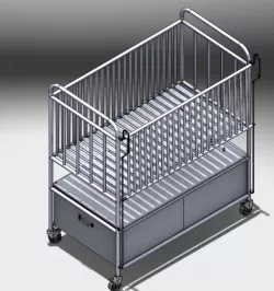 Hospital crib baby bed