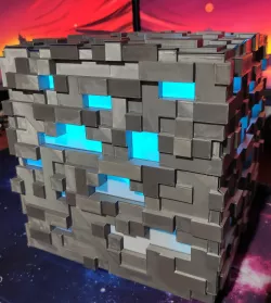 ITX Minecraft Ore PC case