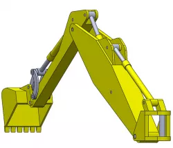 JCB BACKHOE FULL ASSEMBLY