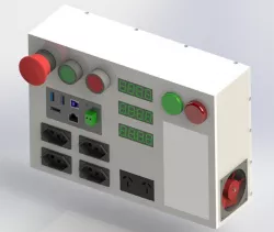 JIG de teste de tensão, corrente e potência para Secadores de cabelo / Voltage, Current and Power Test JIG for Hair Dryers
