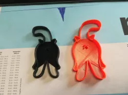 Kitty Butt Cookie Cutter