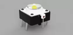 LS12x12 led momentary push button