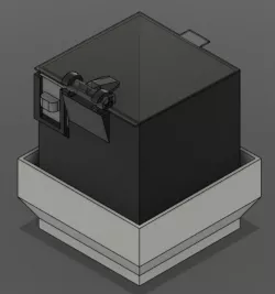 Mini greenhouse pot