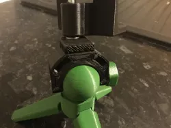 Mini tripod iphone clamp mount