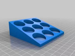 Miniature Stand 3x3 - 25mm (Fits Zombicide Miniatures)