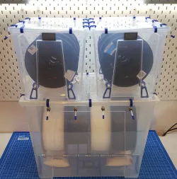 Minimalist Samla 22L and 65L Filament Storage