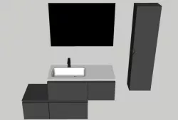 Mobile bagno Moderno/ bath cabinet/ mueble baño