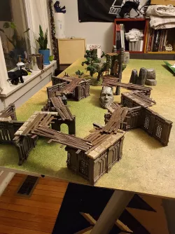 Modular Fantasy Ruin Building System