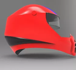 Motocross sports helmet