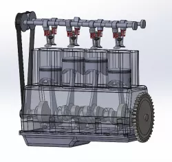 Motor 4 cylinder