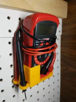 Multimeter Pegboard Holder